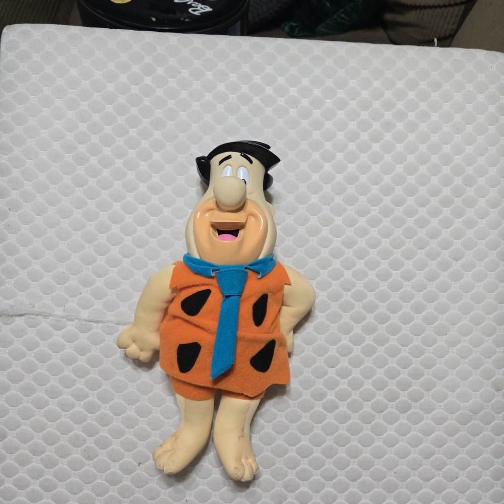 RARE Vintage FRED FLINTSTONE 14" 1993 Vinyl Head Mattel Inc